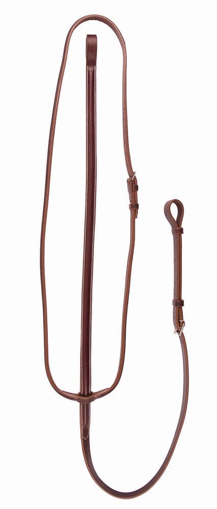 Henri de Rivel Advantage Plain Raised Standing Martingale: Havana / Cob