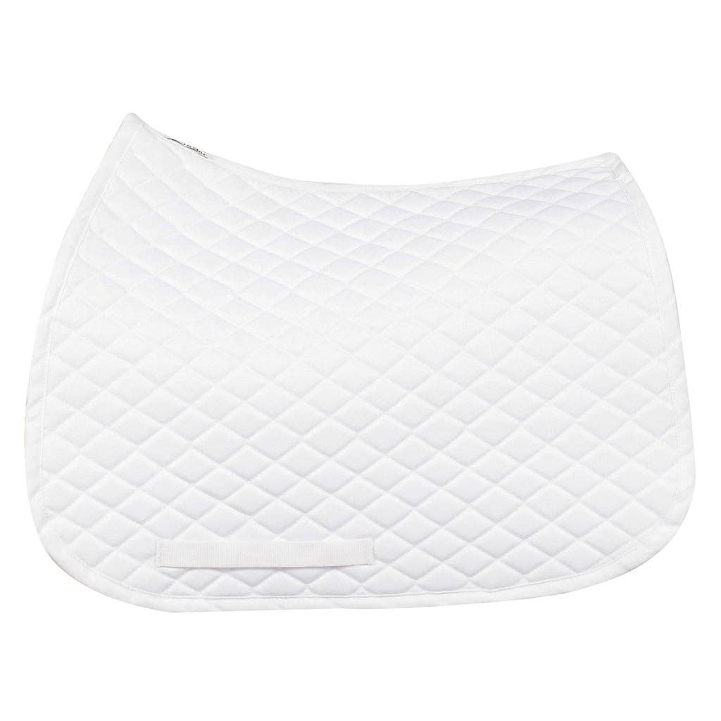 TuffRider Basic Pony Saddle Pad: White