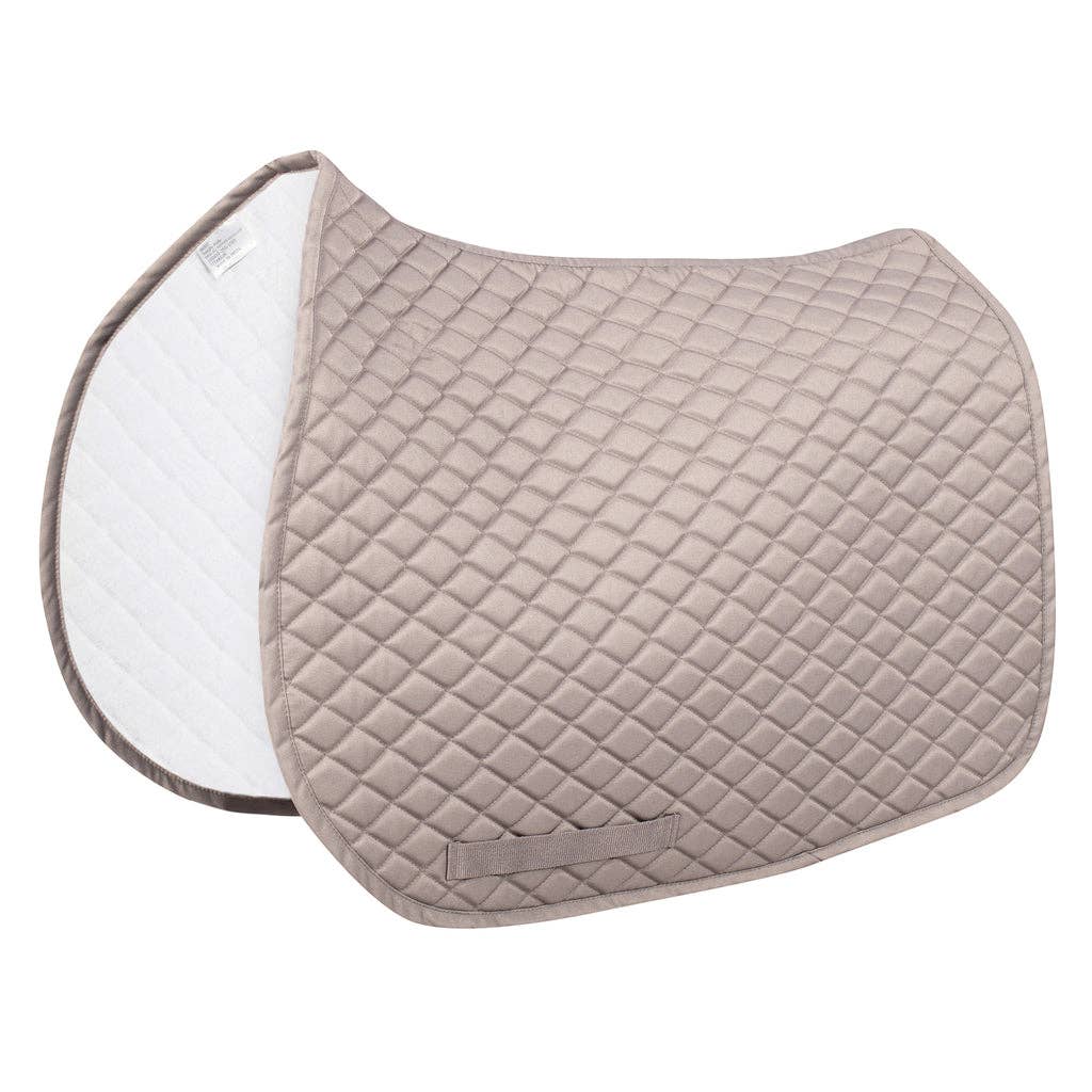 TuffRider Basic Pony Saddle Pad: White