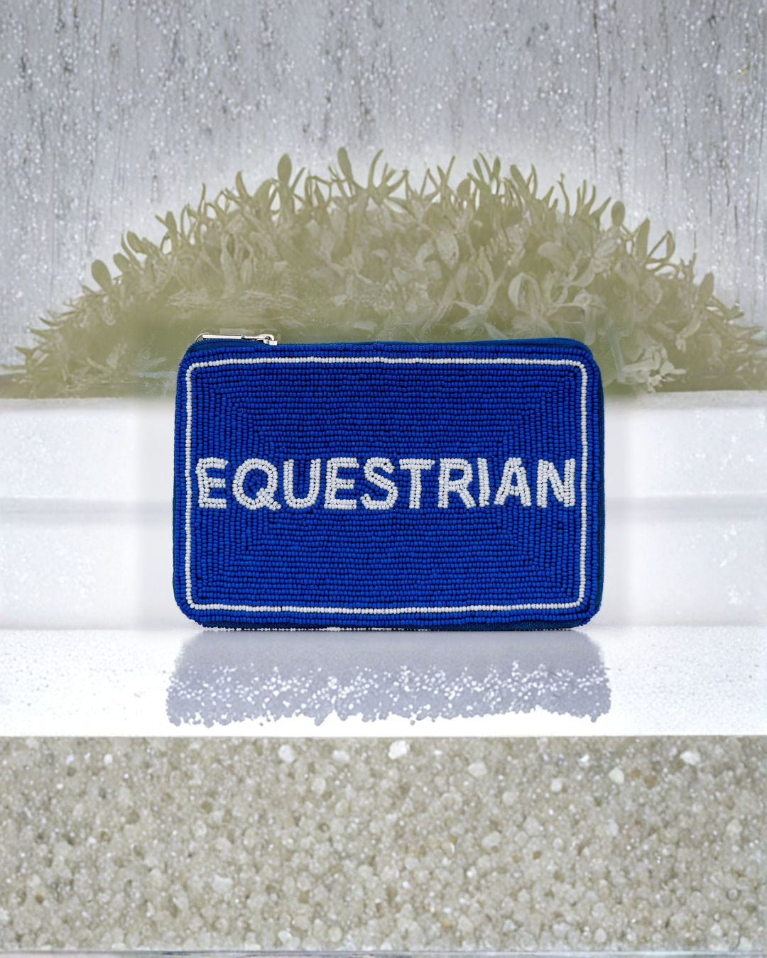 Equestrian Beaded Bag