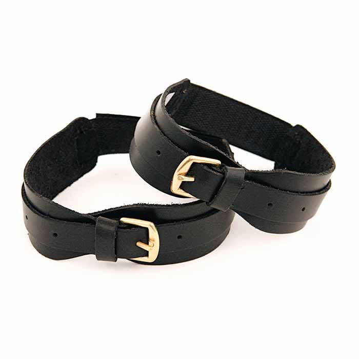 No Fuss Leather Jod Garter Straps, Elastic