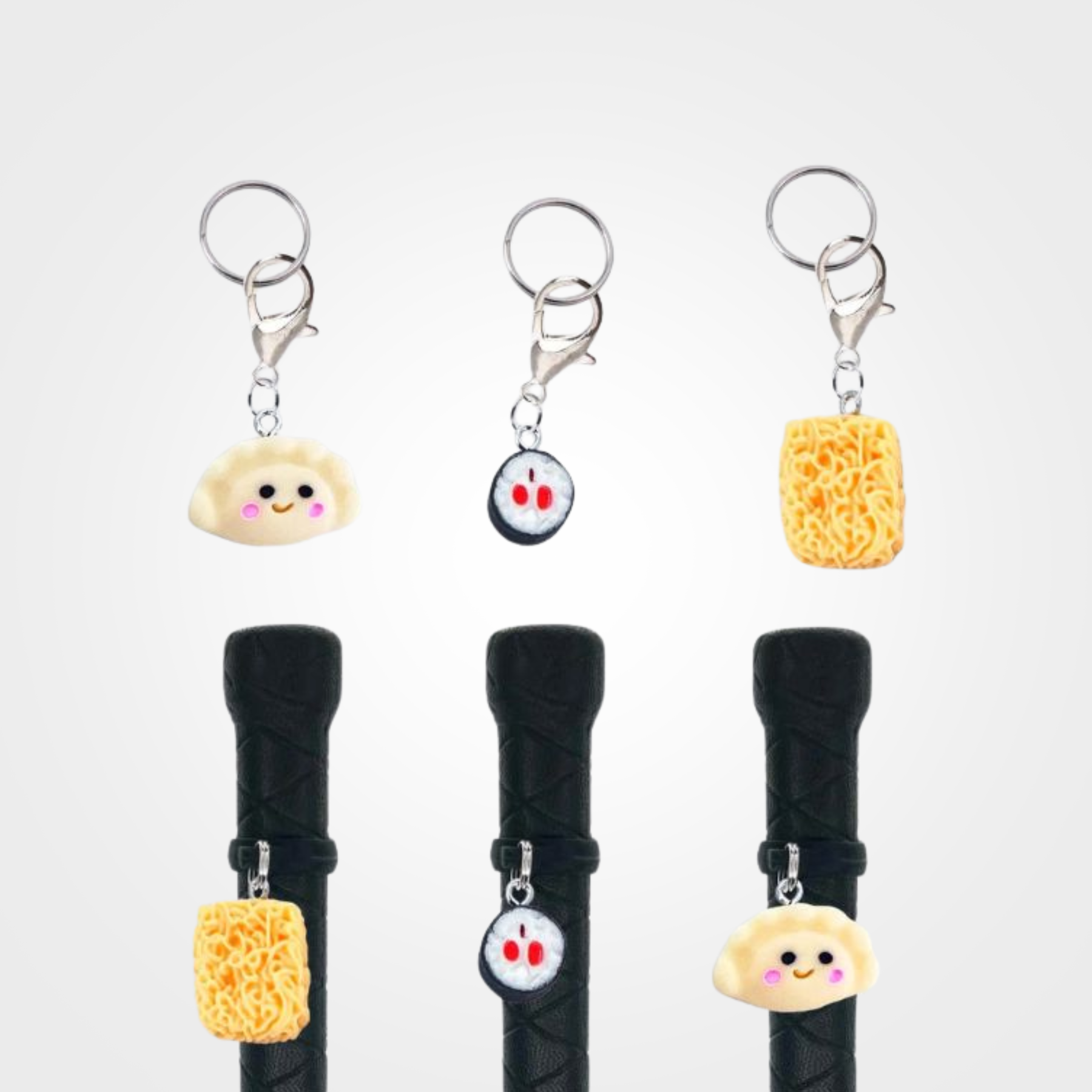 Asian Cuisine Crop & Bridle Equestrian Charms