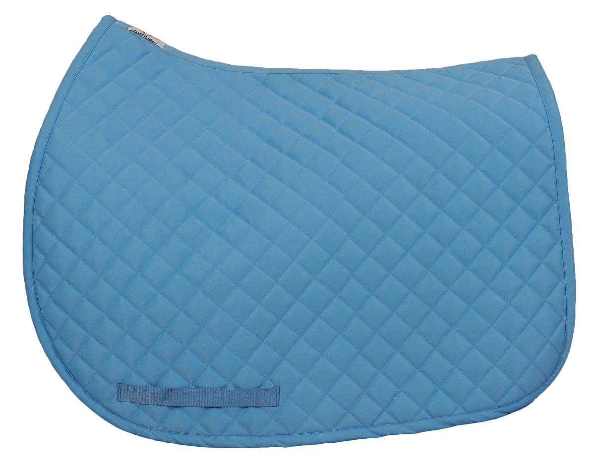 TuffRider Basic Pony Saddle Pad: White