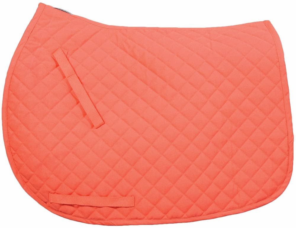 TuffRider Basic Pony Saddle Pad: White