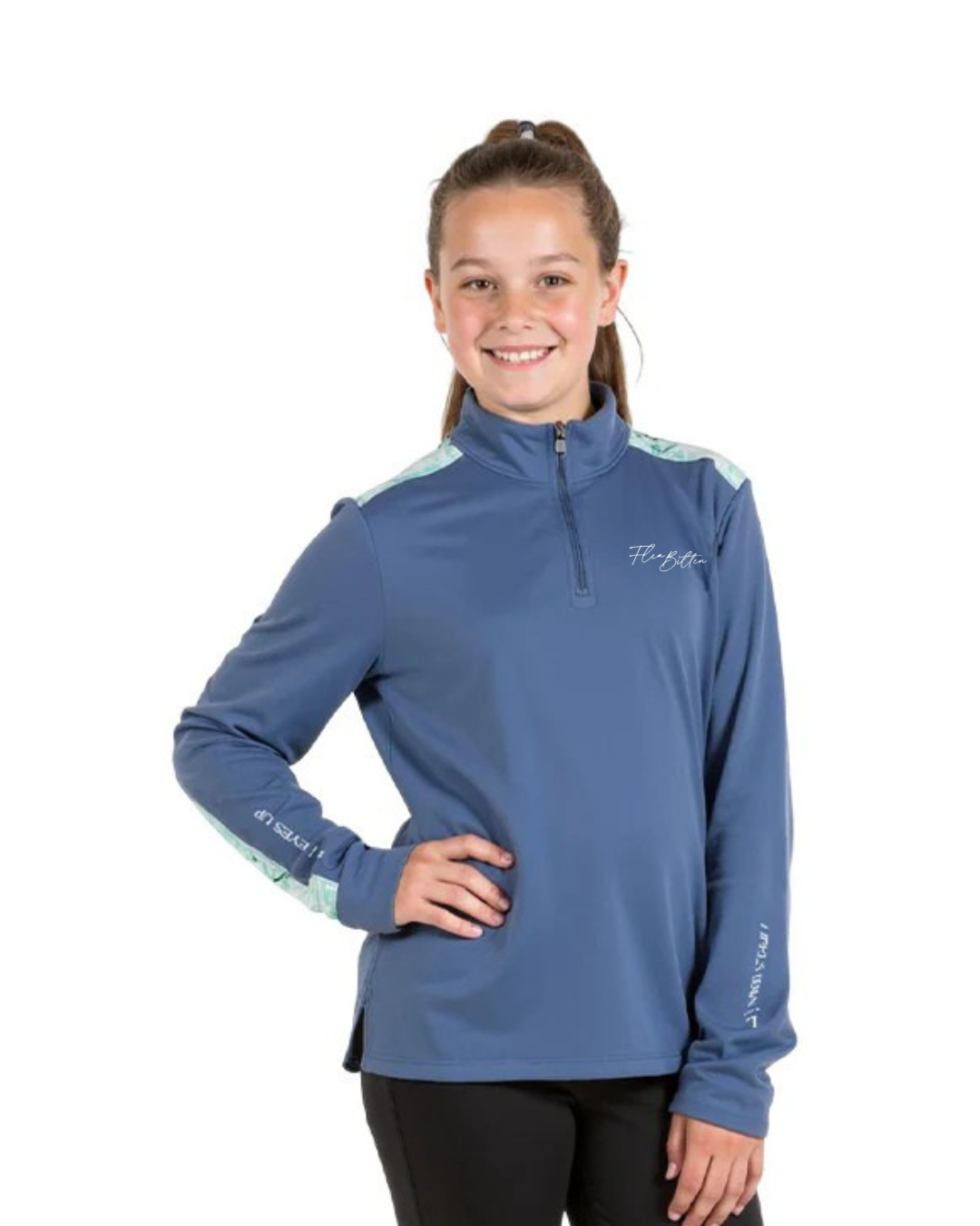 Graffiti Blues Riding Shirt