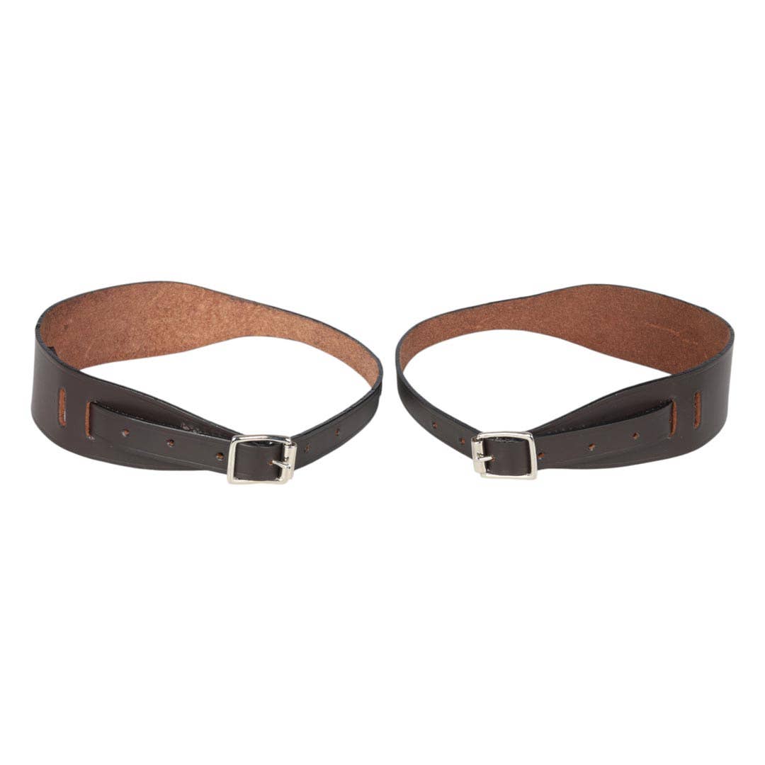 TuffRider Children's Garter Straps: Black / XS