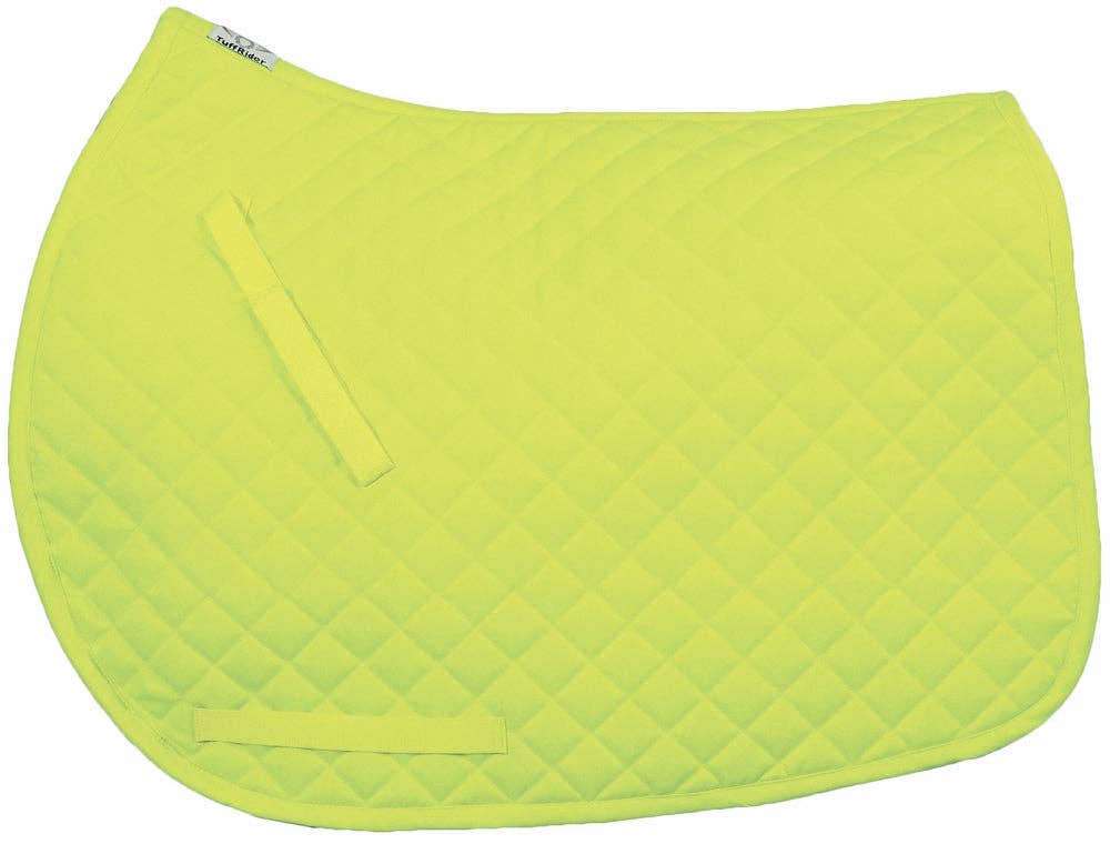 TuffRider Basic Pony Saddle Pad: White