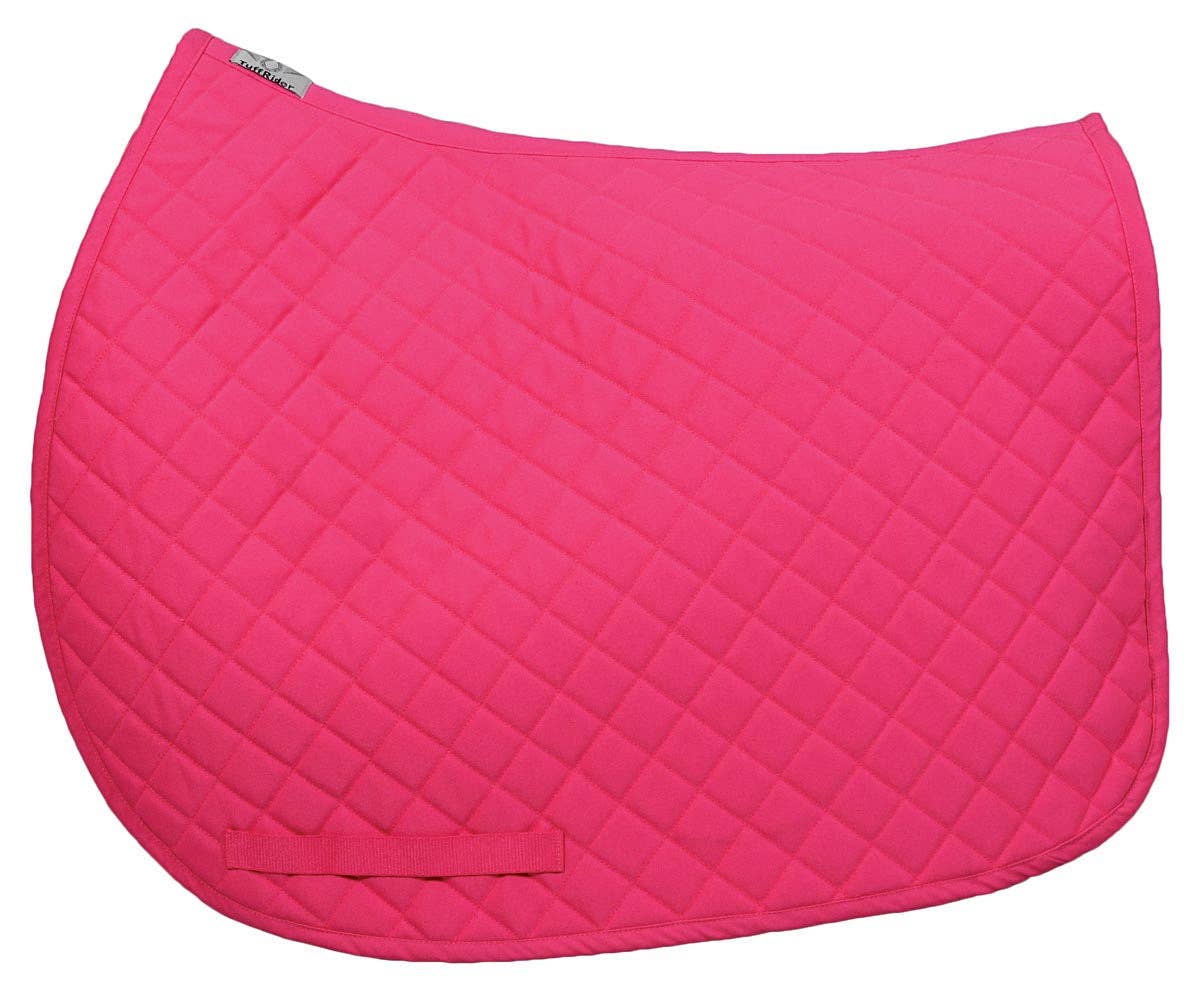 TuffRider Basic Pony Saddle Pad: White