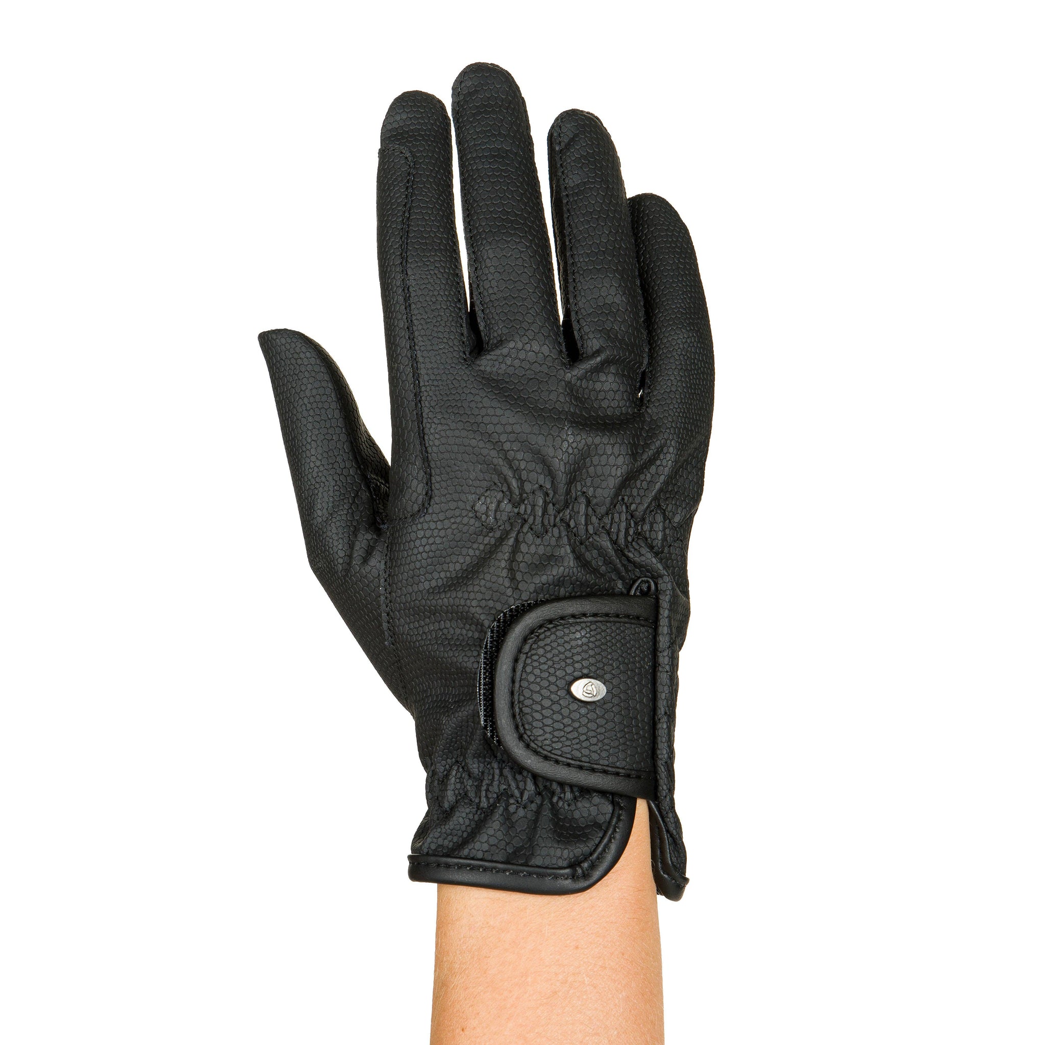 Lettia Children's Chelsea Gloves: Black / Large
