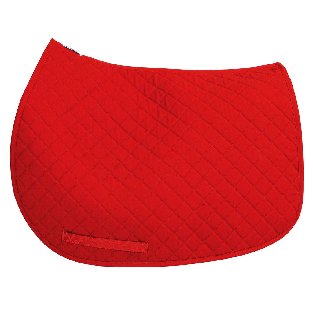 TuffRider Basic Pony Saddle Pad: White