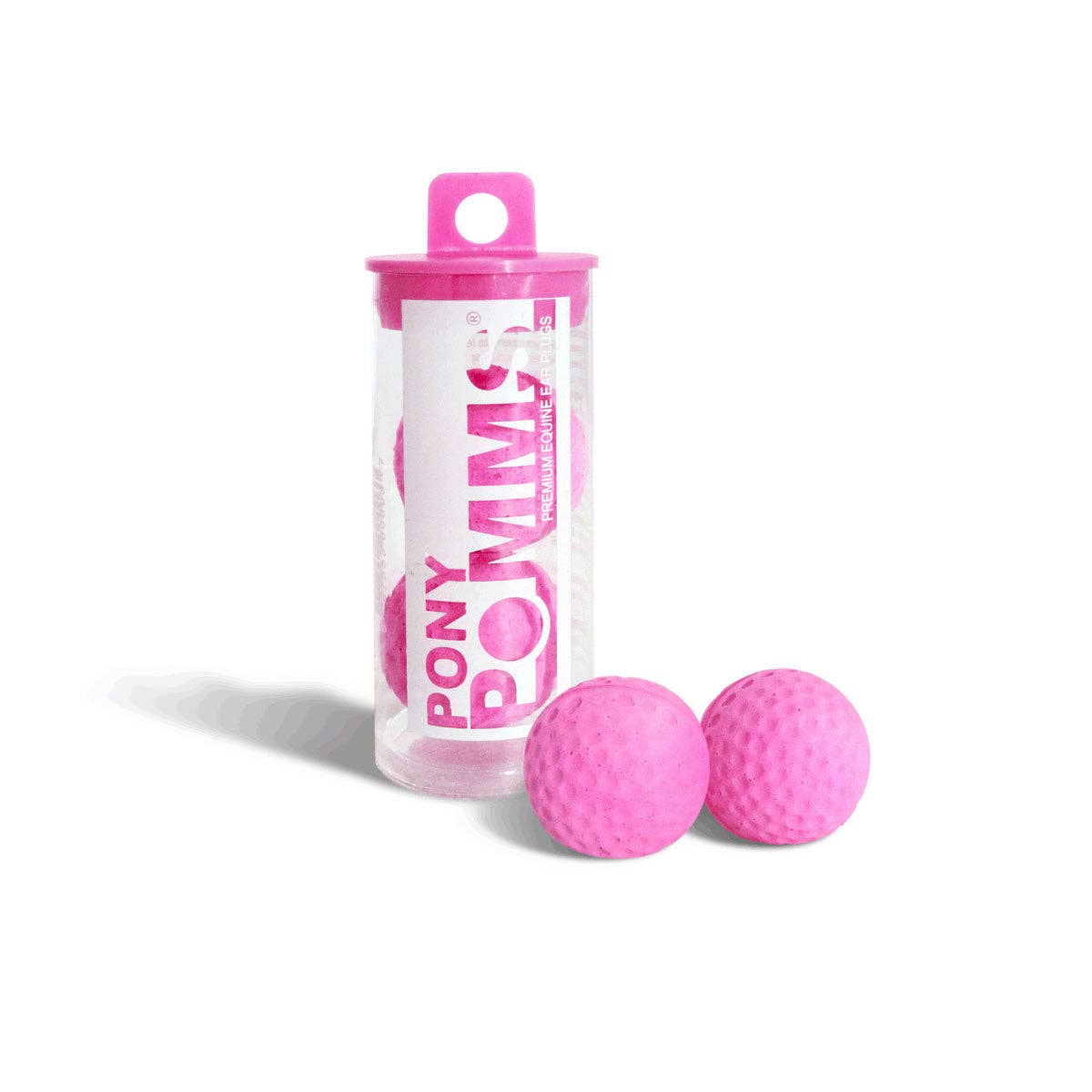 Pomms Pony Ear Plugs - 14HH or Smaller: Black