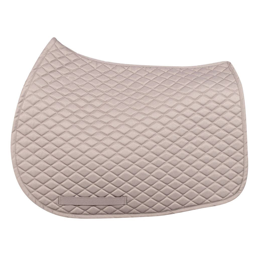 TuffRider Basic Pony Saddle Pad: White