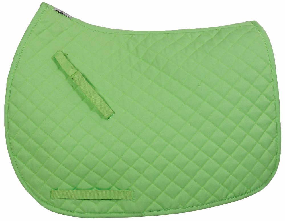 TuffRider Basic Pony Saddle Pad: White