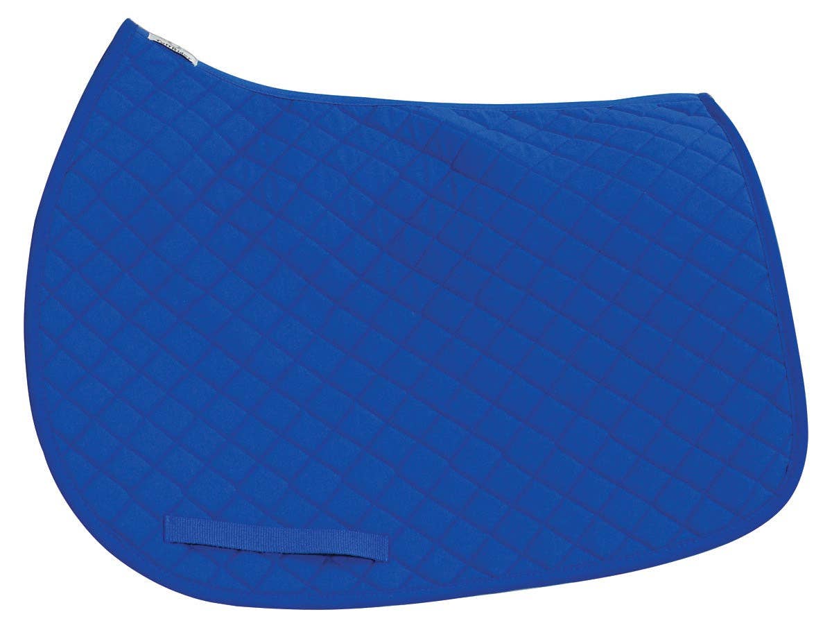 TuffRider Basic Pony Saddle Pad: White