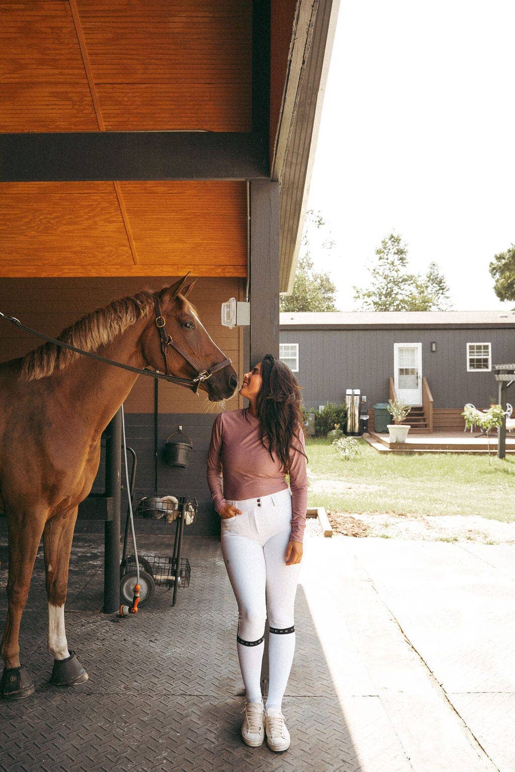 Criniere Equestrian Socks: Black crystals / Unisex / One Size