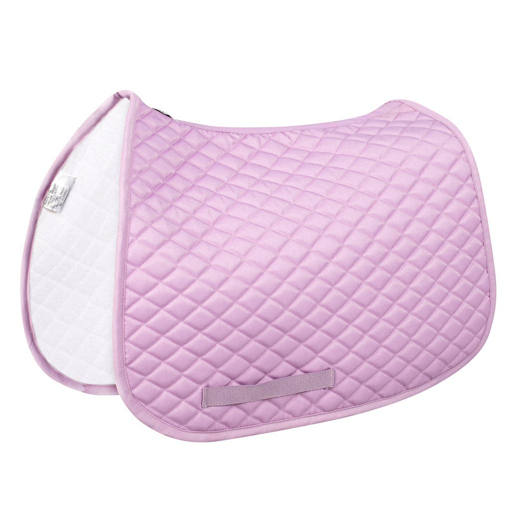 TuffRider Basic Pony Saddle Pad: White