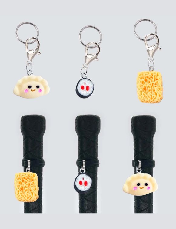 Asian Cuisine Crop & Bridle Equestrian Charms