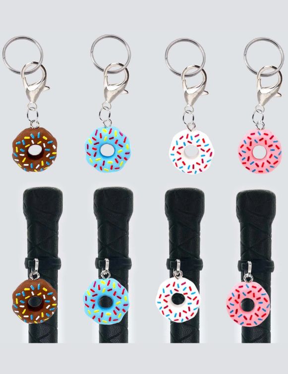 Donut Crop & Bridle Equestrian Charms