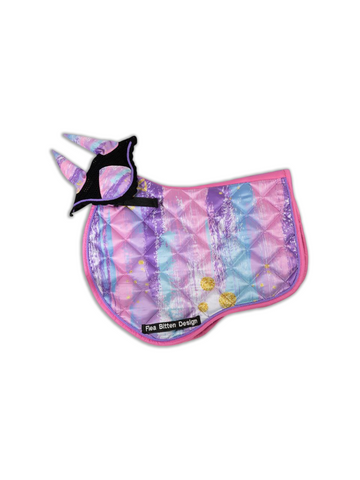 The Pixie Saddle Pad & Ear Bonnet