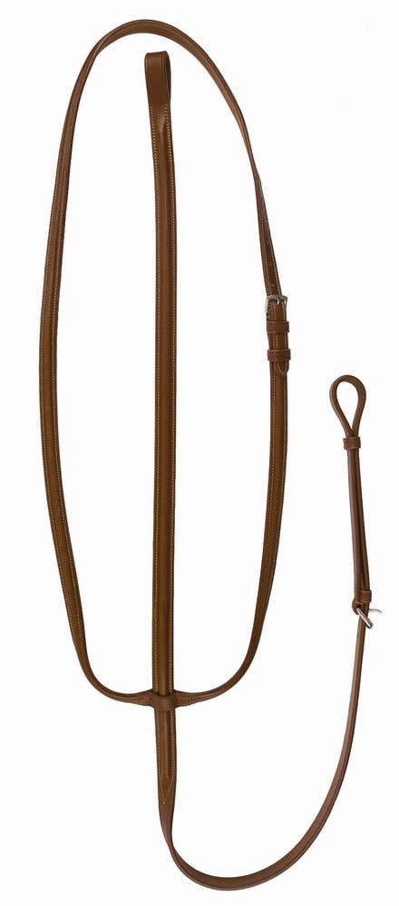 Henri de Rivel Advantage Plain Raised Standing Martingale: Havana / Cob