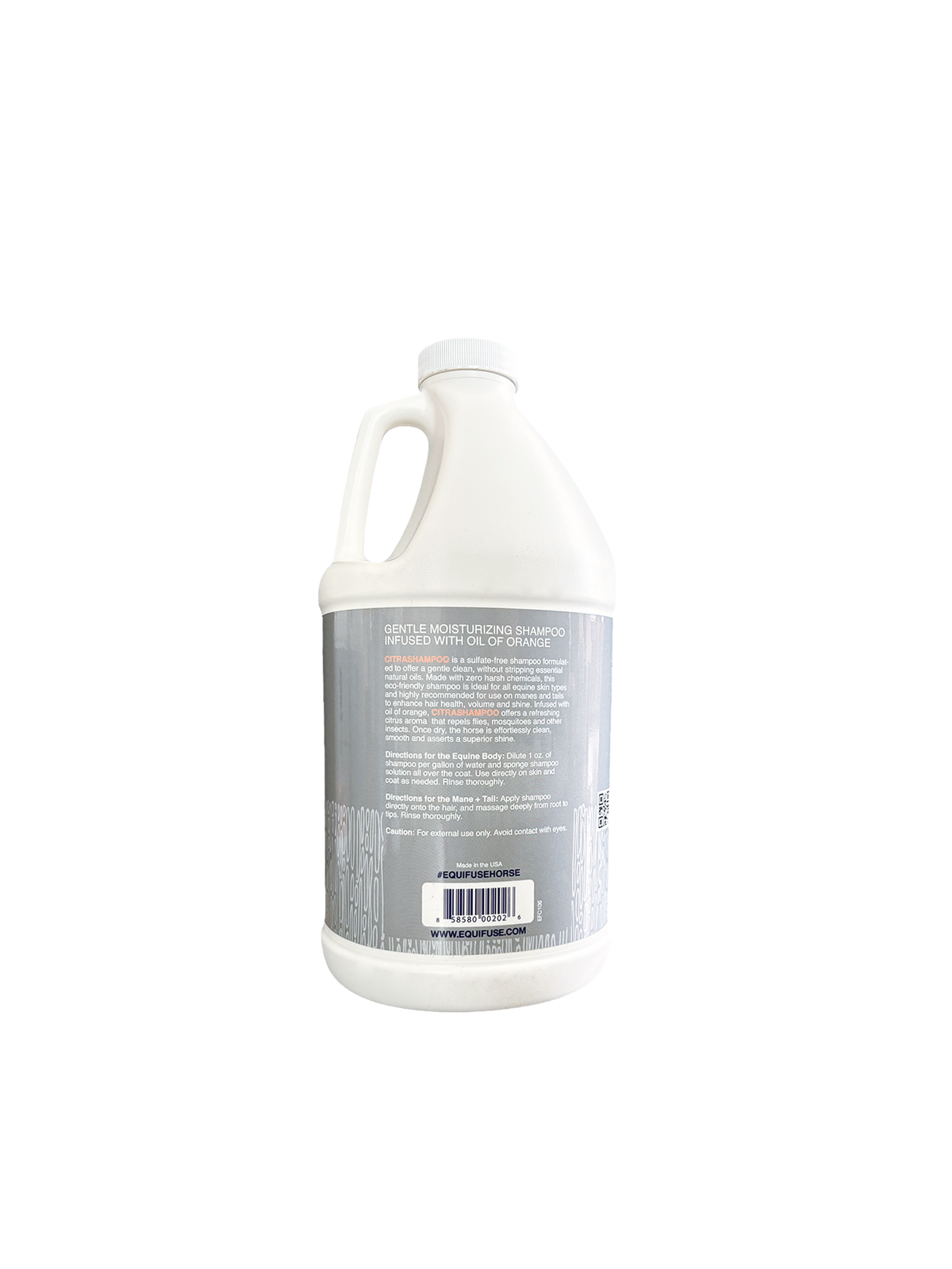 EquiFUSE CitraShampoo Sulfate-Free + Moisturizing Shampoo: 16 oz