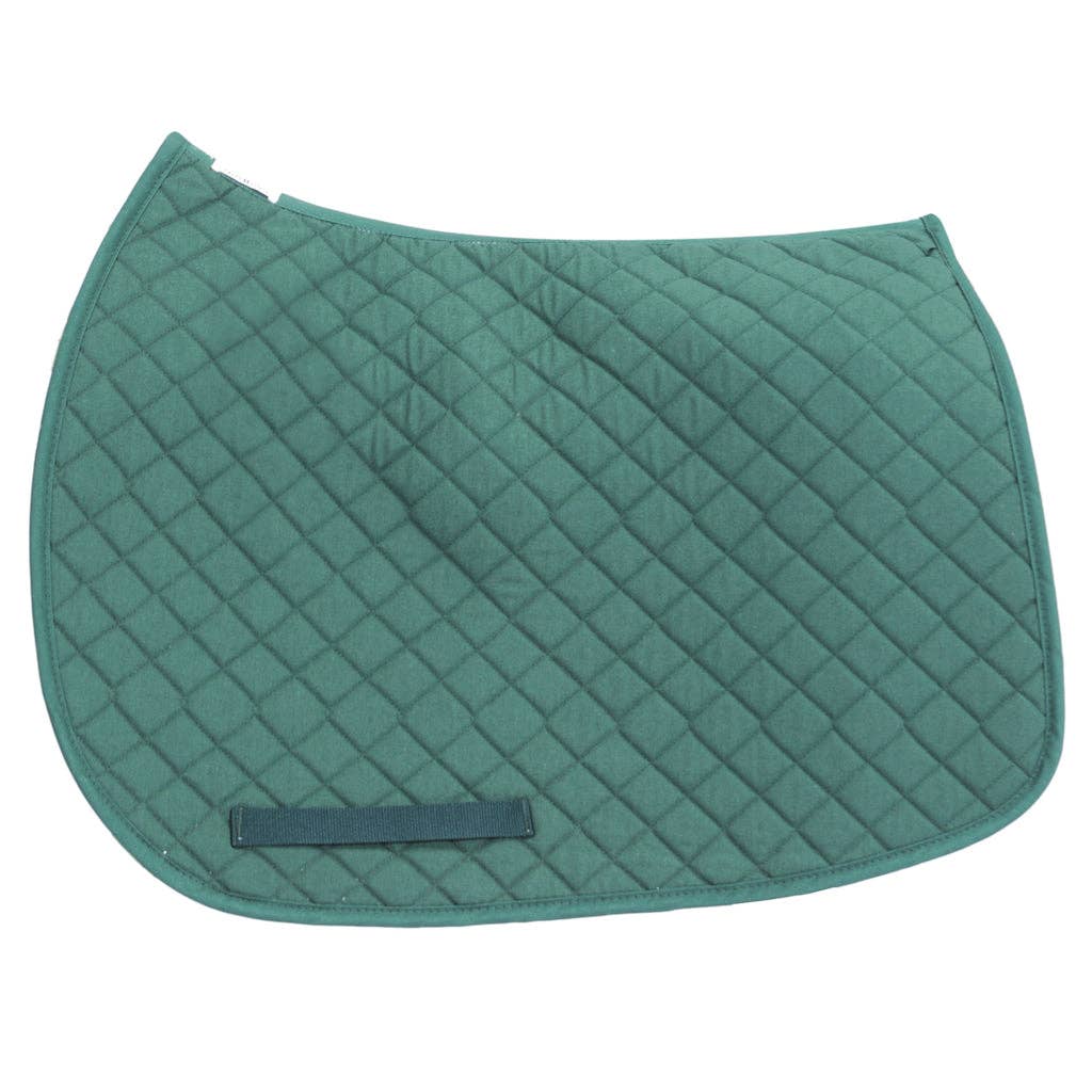 TuffRider Basic Pony Saddle Pad: White