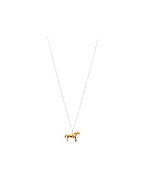 Palmera Polo Isadora Necklace - Origami Horse Necklace