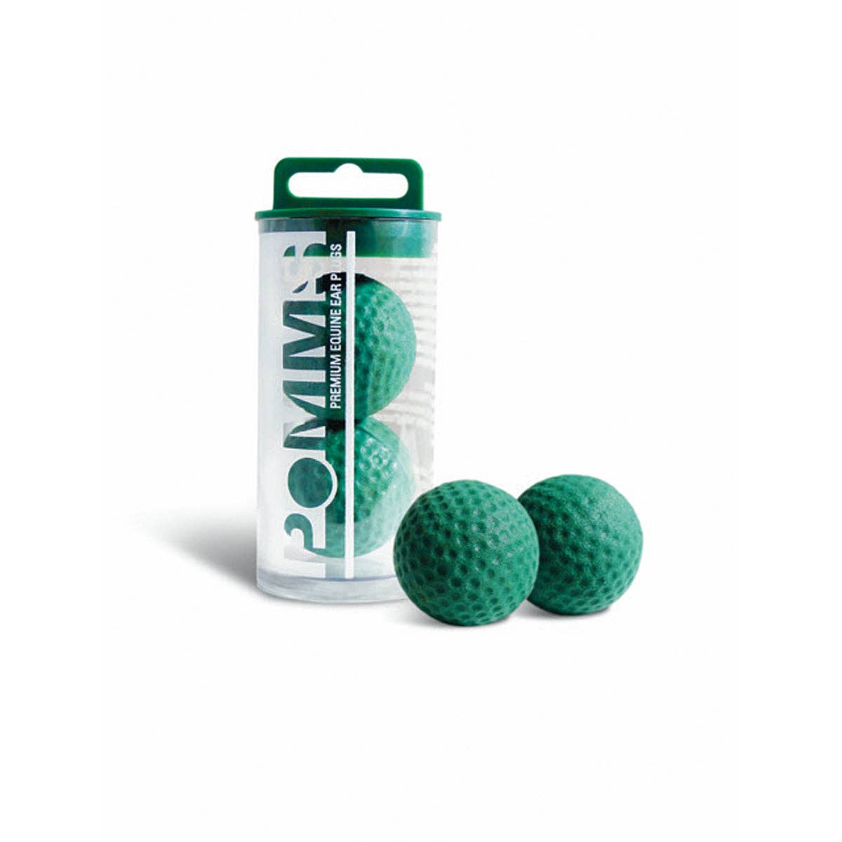 Pomms Equine Ear Plugs - 14HH and Taller: Green