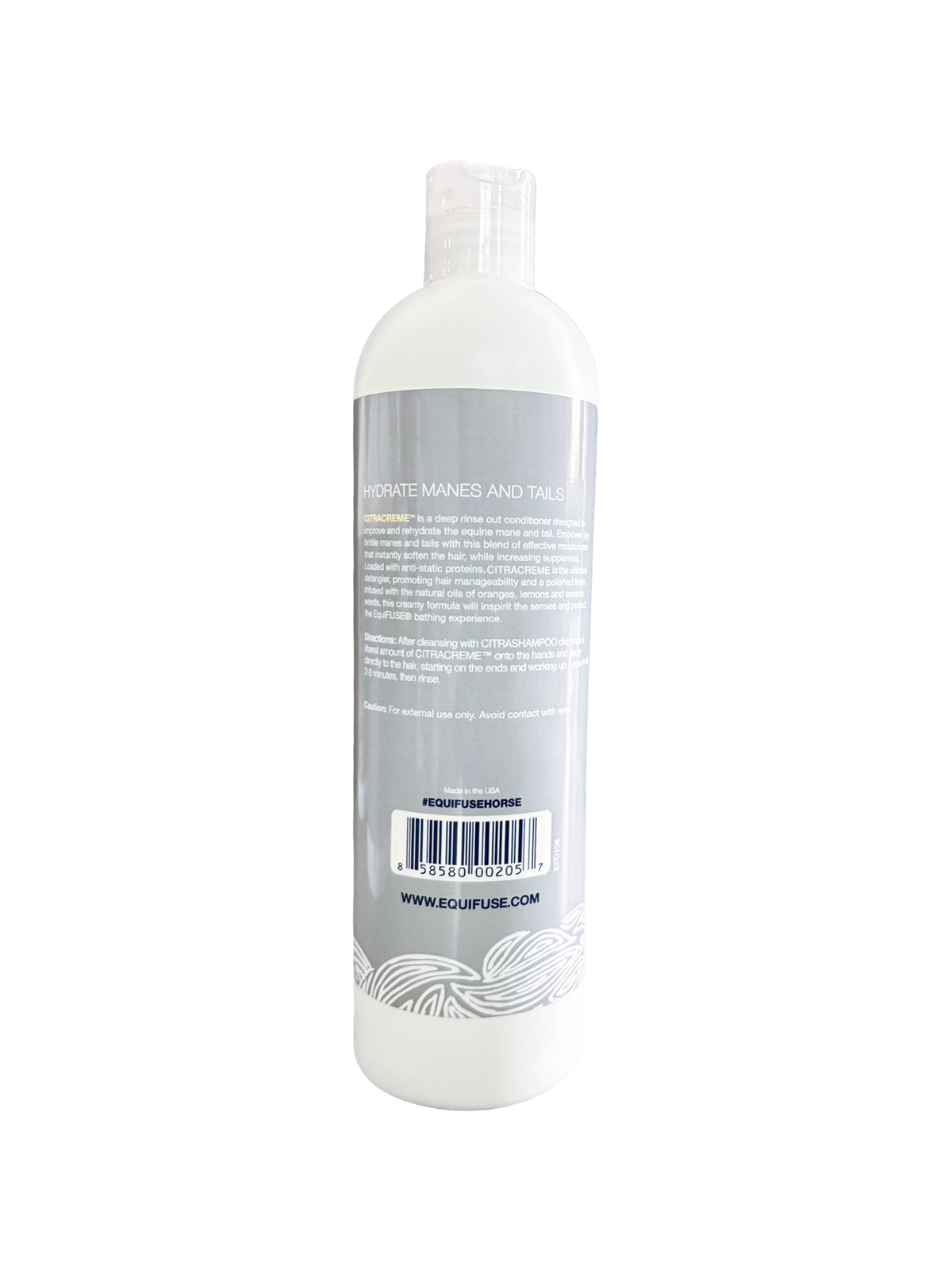 EquiFUSE CitraCreme Smoothing + Deep Conditioner: 16 oz
