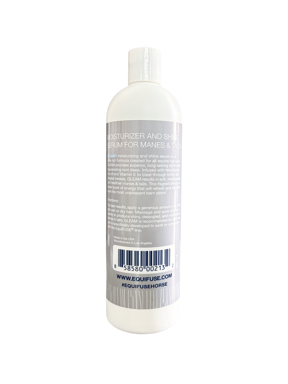 EquiFUSE Gleam Moisturizer + Shine Serum: 8 oz