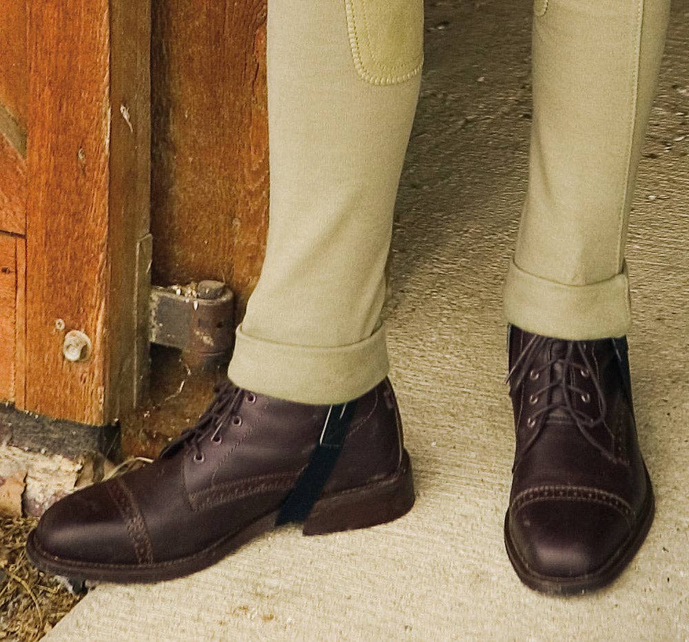 TuffRider Black Jodhpur Elastic Straps