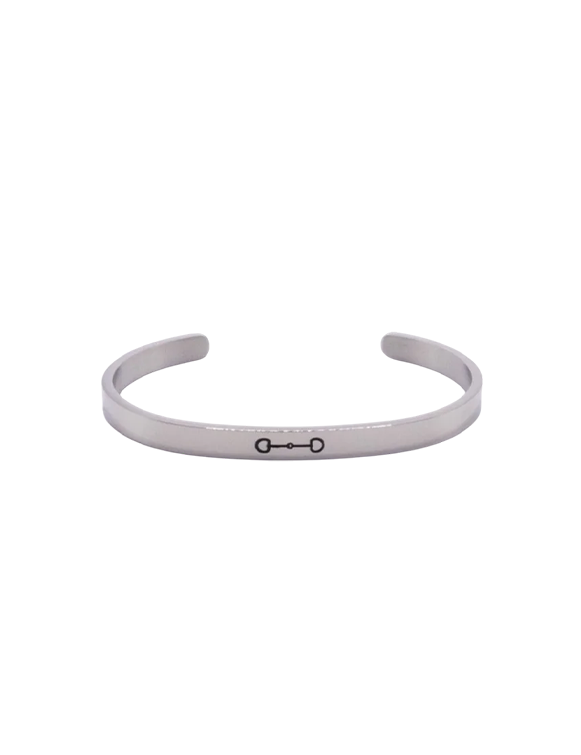 Palmera Polo Snaffle Bangle  - Snaffle Bit Design Cuff