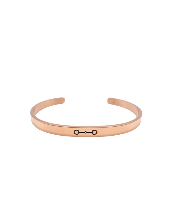 Palmera Polo Snaffle Bangle  - Snaffle Bit Design Cuff